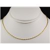 Image 1 : Gold Plated Bar and Bead Chain Necklace