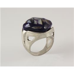 Retro Vintage Boro Semi Precious Mens Ring