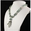 Image 2 : Beautiful Set of Natural Green Tourmaline Necklace, Bra