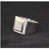 Image 2 : 7.56g Shining White Cubic Zirconia Ring in Sterling Sil