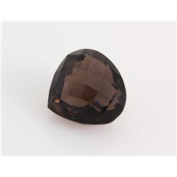 Smoky Topaz Loose Gemstone Pear Cut 29.26 ct