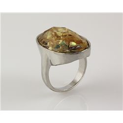 Retro Vintage Boro Semi Precious Mens Ring