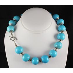 Big Bold Statement Turquoise Necklace