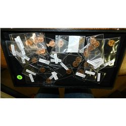 Tray of U.S. coins, various denomination, dates and