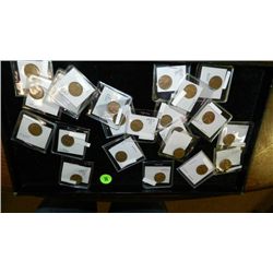Tray of U.S. coins, various denomination, dates and