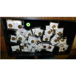 Tray of U.S. coins, various denomination, dates and