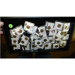 Tray of U.S. coins, various denomination, dates and