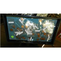 Tray of U.S. coins, various denomination, dates and