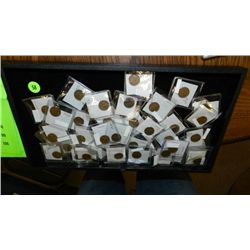 Tray of U.S. coins, various denomination, dates and