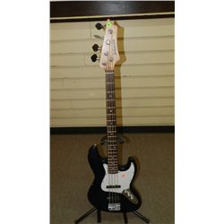 Like New solid body electric guitar by Johnson, cond VG