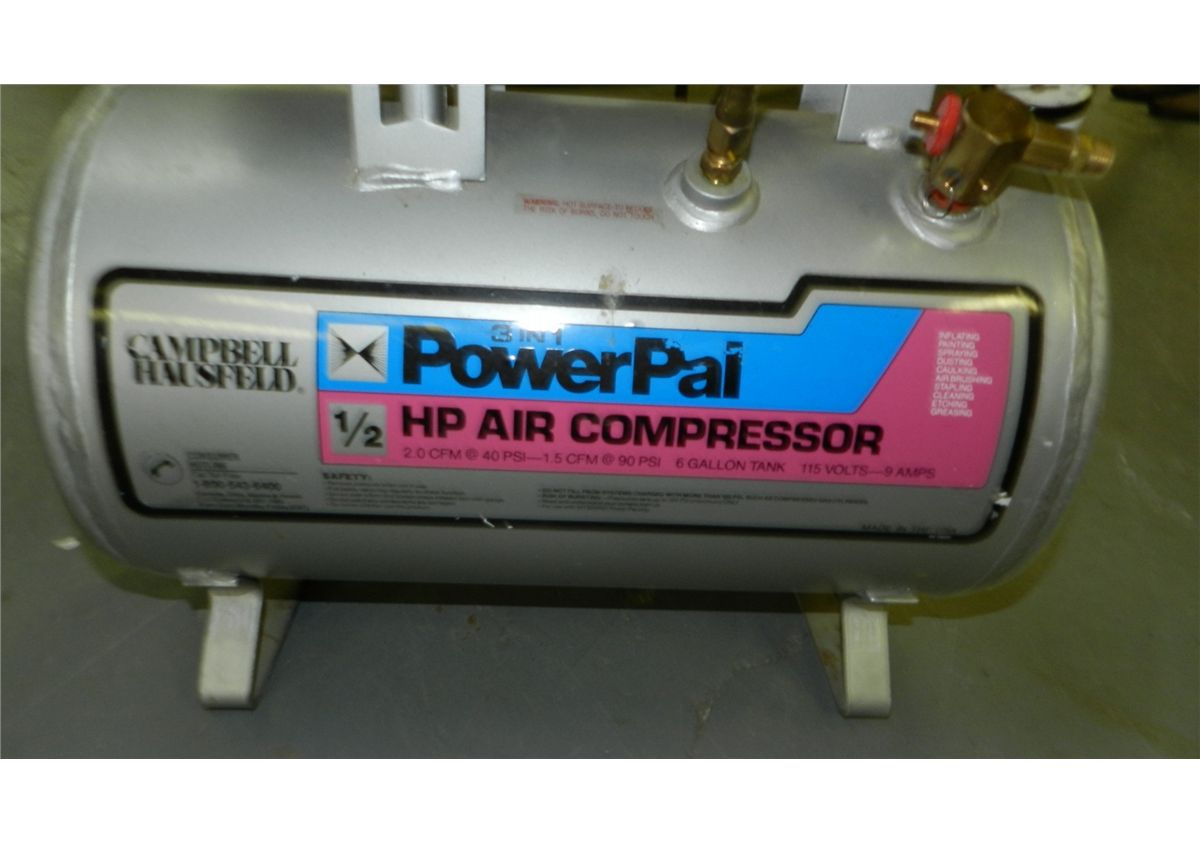 Campbell Hausfeld PowerPal 1/2 HP air compressor