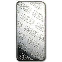 10 oz Silver Bar - Johnson Matthey (New/JM Logo Reverse) - See more at: http://www.apmex.com/product