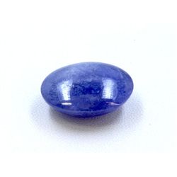 21 ct & up Cabuchon Tanzanite Oval Shaped Loose Stone (21.47)