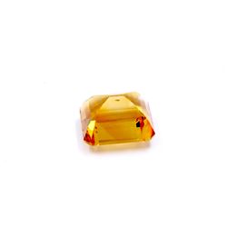 22 ct & up Citrine Emerald Cut Loose Stone