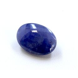 26 ct & up Cabuchon Tanzanite Oval Shaped Loose Stone (26.12)