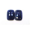 Image 1 : 32 ct & up Natural Sapphire Slice Rose Cut Loose Stone (32.36) 2Pcs