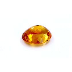 27 ct & up Citrine Oval Shaped Loose Stone