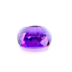 15 ct & up Amethyst Cushion Cut Loose Stone