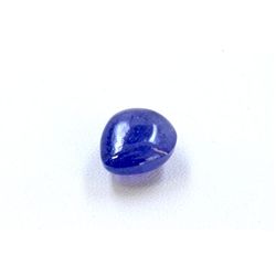 10 ct & up Cabuchon Tanzanite Pear Shaped Loose Stone (10.61)