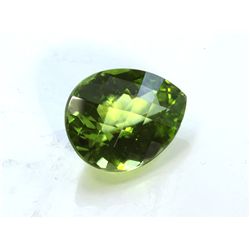 4 ct & up Peridot Pear Shaped (4.81)