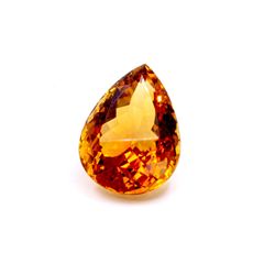 95 ct & up Citrine Pear Shaped Loose Stone