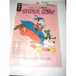 1970 *VERY RARE* VOL.1 AUGUST NO.14  GOLD KEY COMICS *WALT DISNEY-SUPER GOOF* BOOK VALUE $20.00 IN P