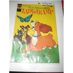 1955 *EXTREMELY RARE* WHITMAN COMICS *WALT DISNEY'S LADY AND THE TRAMP* BOOK VALUE $38.00 IN PROTECT
