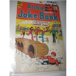 1973 *RARE* VOL.1 MARCH NO.182 ARCHIE COMICS *ARCHIES LAUGH OUT JOKE BOOK* BOOK VALUE $20.00 IN PROT