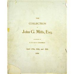 John G. Mills Sale, with Plates