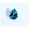 Image 1 : 7 ct & up Blue Zircon Pear Shaped (7.98)