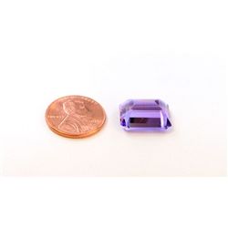 11 ct & up Amethyst Emerald Cut ctw 11.60