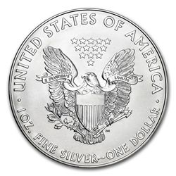 2012 1 oz Silver American Eagle BU