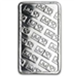 5 gram Johnson Matthey Silver Bar (Logo Back) .999 Fine