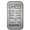 Image 1 : 1 oz Johnson Matthey Silver Bar (New-JM Logo Reverse) .999 Fine