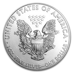 2013 1 oz Silver American Eagle BU