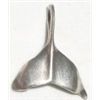Image 1 : STERLING SILVER *WHALE TAIL* PENDANT TOTAL WEIGHT IS 1.60g STAMPED *925*! PENDANT CAME OUT OF SAFE!!
