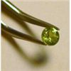 Image 1 : .75 CARAT PERIDOT BEAUTIFUL ROUND CUT & FACETED GEMSTONE *A-GRADE-MINED IN ARIZONA*!!