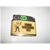 Image 2 : VINTAGE VERY OLD LIGHTER STAMPED *BARLOW B53* WITH VINTAGE TRUCK PICTURE & WORKIN MAN!! LIGHTER CAME