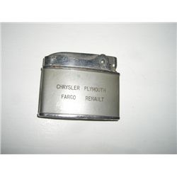 VINTAGE VERY OLD *PENGUIN* LIGHTER STAMPED *PENGUIN-HIGH QUALITY* HAS LOGO *CHRYSLER PLYMOUTH FARG R