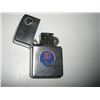 Image 1 : VINTAGE *ZIPPO* LIGHTER WITH OFFICIAL *DENVER BRONCOS HELMET* LOGO STAMPED *ZIPPO BRADFORD,PA*!!