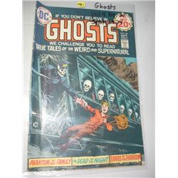 1974 *VERY RARE* VOL.4 SEPTEMBER NO.30 DC COMICS *GHOSTS* COMIC BOOK VALUE $20.00!!