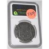 Image 2 : EXTREMELY RARE 1783 MO FF MEXICO 8 REALES CERTIFIED BY NGC GENUINE *SHIPWRECK-EL CAZADOR* SERIAL #20