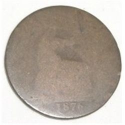1876 GREAT BRITAIN *RARE KEY DATE* COIN!! COIN CAME OUT OF SAFE!!