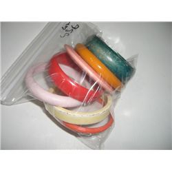 BAG OF ASSORTED VINTAGE BRACELETS *7 TOTAL*!! ITEMS CAME OUT OF SAFE!!
