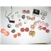 Image 1 : BAG OF ASSORTED VINTAGE JEWELRY INCLUDING MANY VINTAGE EARRINGS/RINGS & MORE!! ITEMS CAME OUT OF SAF