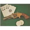 Image 2 : Brass Frame Antique Revolver In Shadow Box