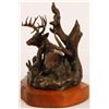 Image 4 : "The Broken Twig" Whitetail Deer Bronze