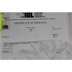 7.19ct. ORANGE-GREEN ANDESINE-LABRADORITE