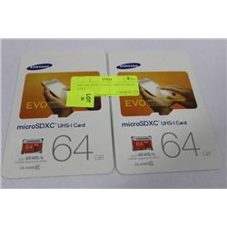 MICRO SDXC UHS-I CARD 64GB EVO X2
