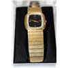 Image 1 : MENS BULOVA GOLD COLOURED BAND